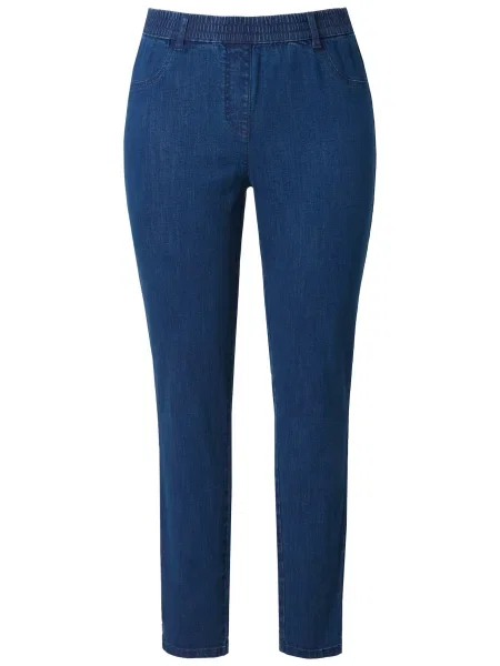 Ulla Popken Leggings denim albastru