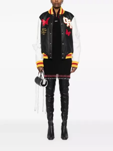 Geacă Off-white alb