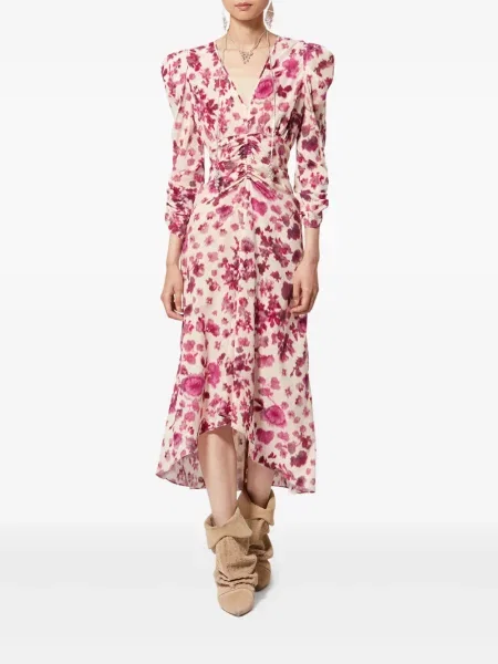 Rochie Isabel Marant cu model floral de costum