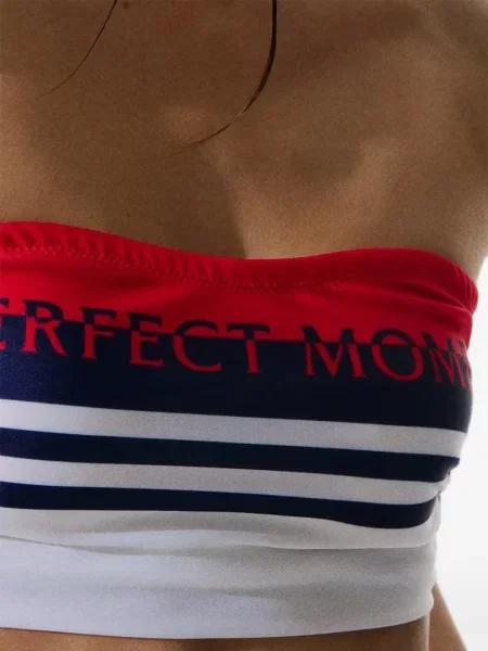Top Perfect Moment cu dungi alb