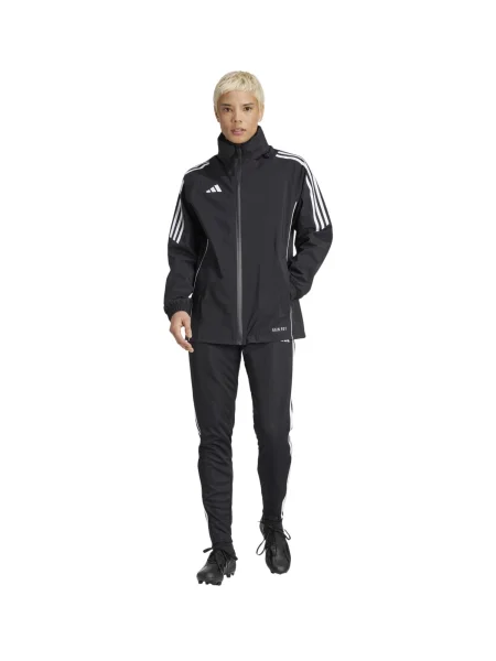 ADIDAS PERFORMANCE Geacă sport negru alb