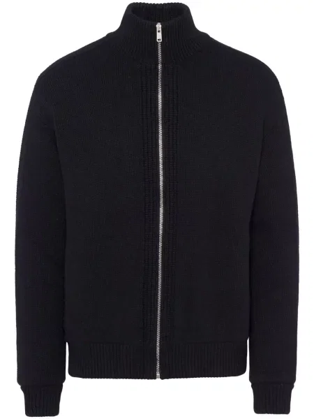Cardigan Prada de lână negru