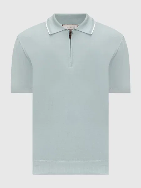 Поло з Canali зелене