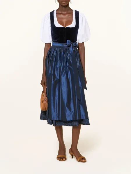 Wallmann Dirndl Halenka bílá