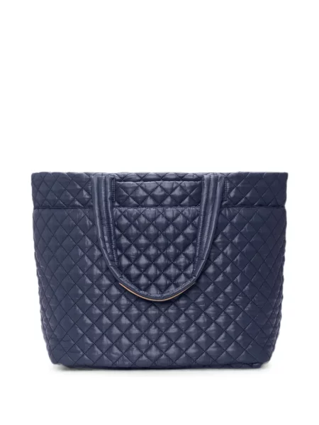 Matlasat geantă shopper Mz Wallace albastru