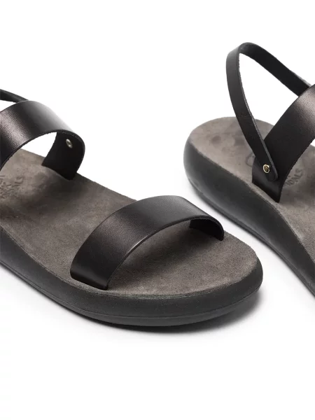 Sandale Ancient Greek Sandals fără toc negru