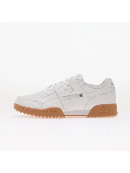 Sneakers Reebok Workout Plus Ripple White/ White/ Gum EUR 44 alb