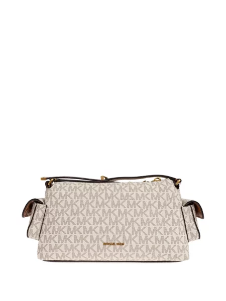 Балеринки Michael Michael Kors с катарама с шипове бяло