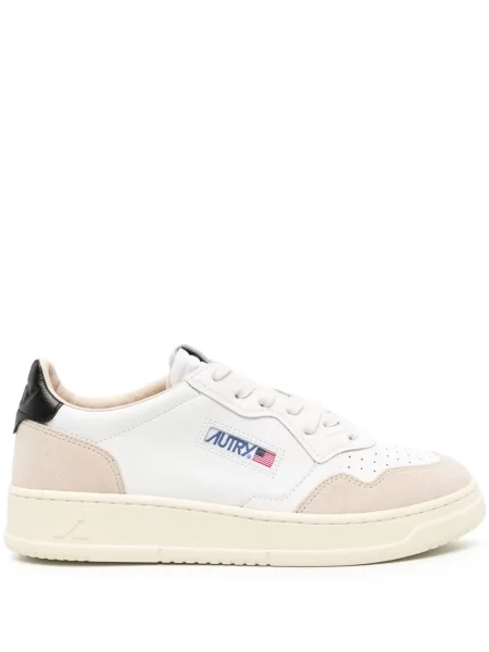 Sneakerși Autry din piele alb