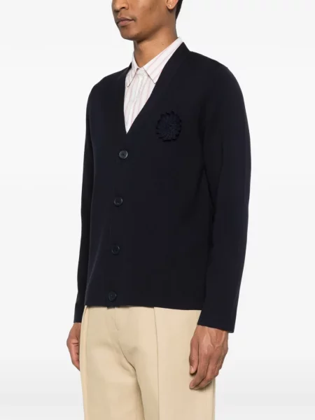 Kardigan Sandro s cvjetnim printom plava