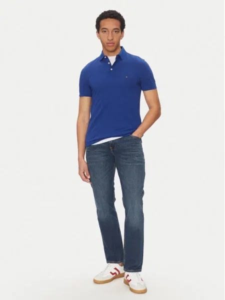 Tommy Hilfiger Traperice Denton Straight Fit plava