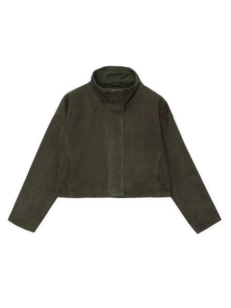 AllSaints Geacă de primăvară-toamnă Ryder oliv