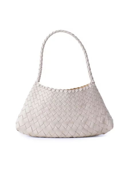 Torebka skórzana Dragon Diffusion skórzana beżowa