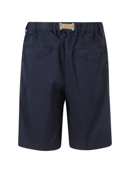 Cu centură pantaloni scurți White Sand alb