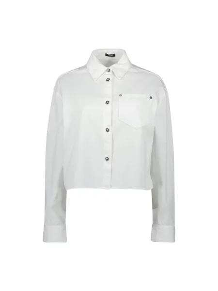 Koszula dżinsowa Versace biała