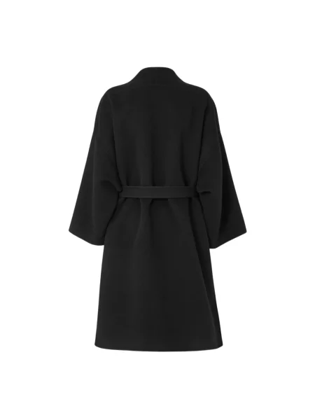 Płaszcz Fendi wełniany czarny