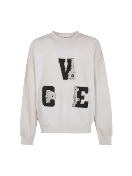 Bluza Golden Goose z nadrukiem szara