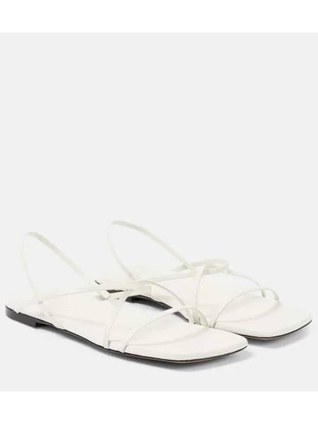 Sandale Proenza Schouler din piele bej