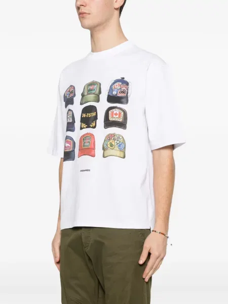 Tricou Dsquared2 alb