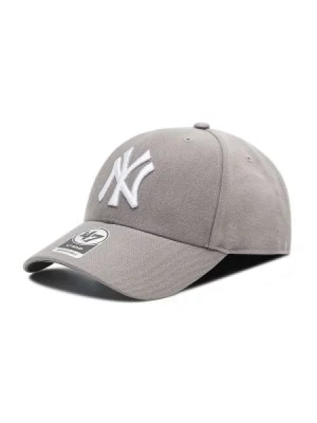 Kepurė su snapeliu 47 Brand Mlb New York Yankees Dark Gray balta