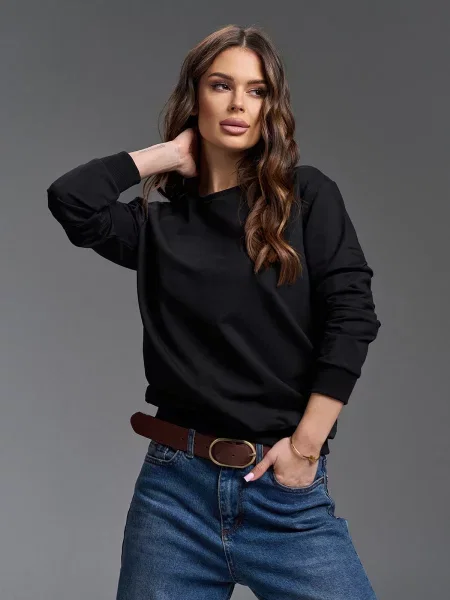 Світшот ISSA Plus чорний