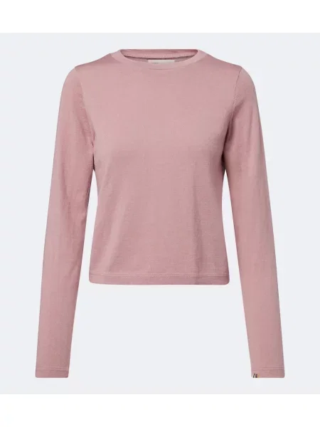 Koszulka Extreme Cashmere z kaszmiru różowa