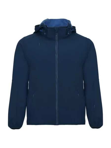 Kurtka Soft Shell Siberia niebieska