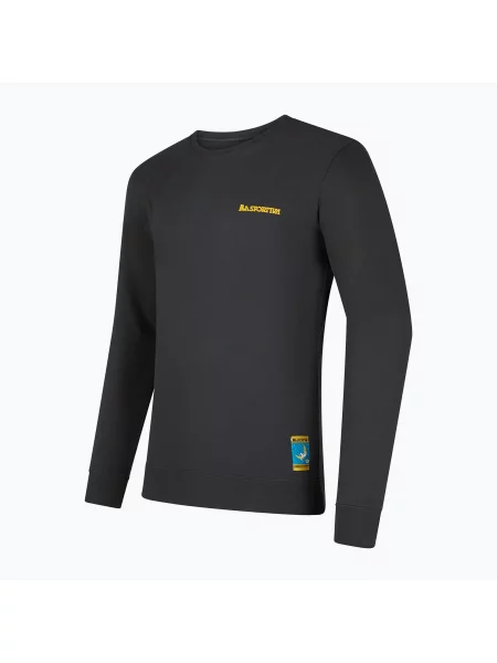 LA Sportiva bluza Climbing on the Moon z nadrukiem szary