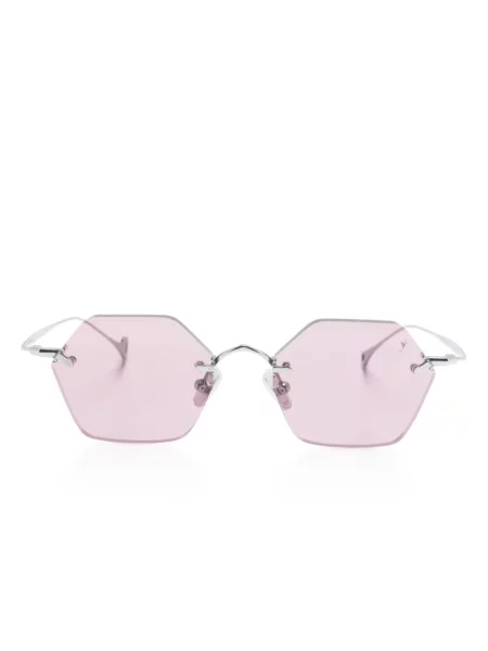 Ochelari de soare Eyepetizer cu imprimeu geometric violet