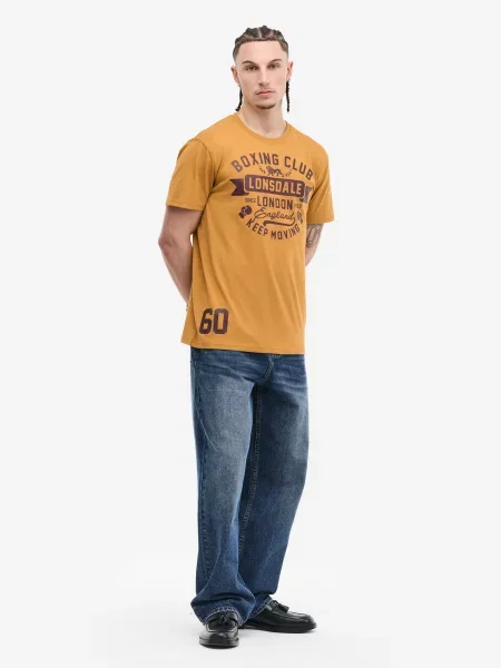 Футболка Lonsdale желтая