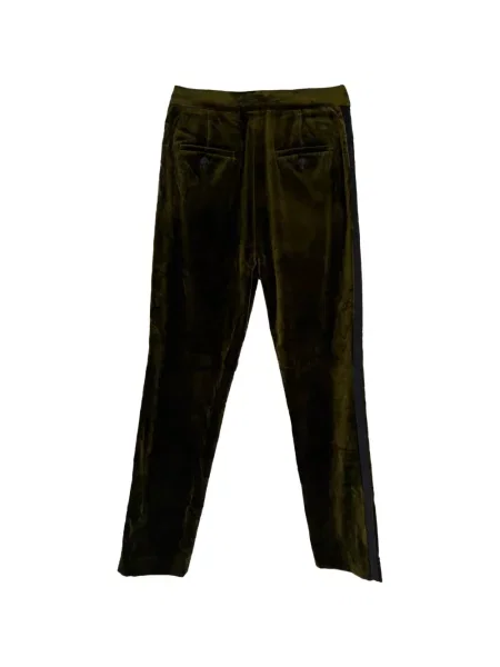 Pantaloni Max Mara de catifea verde