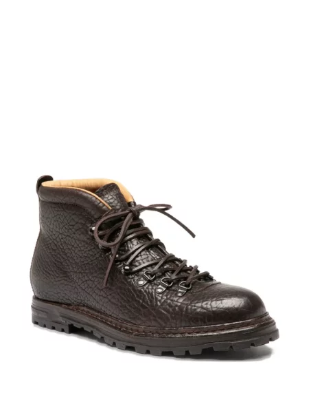 Botine Officine Creative din piele maro
