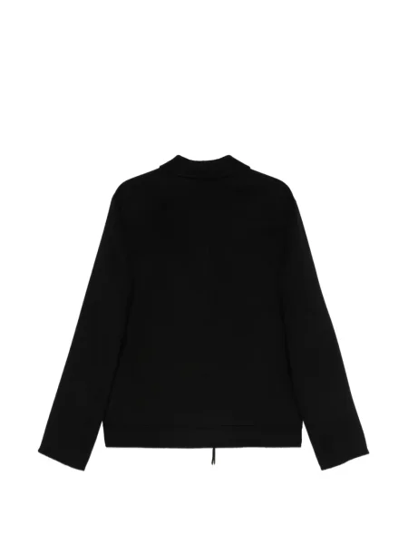 Geacă Giorgio Armani asimetrică negru