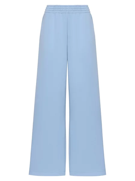 Cat e Lolette Kalhoty Palazzo Trousers světlemodrá