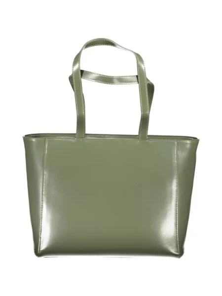 Shopper torbica Mario Valentino s autogramom zelena