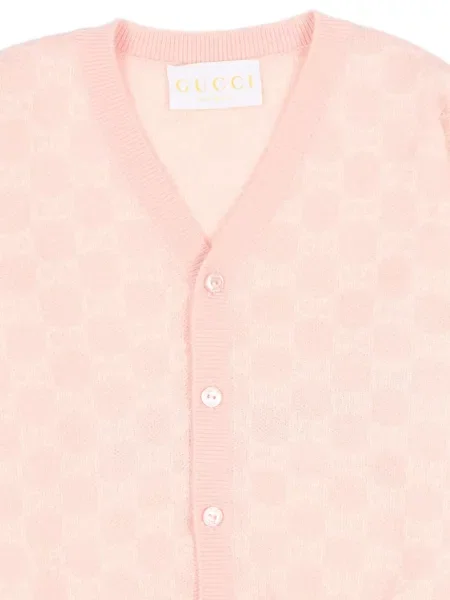 Kardigan dziecięcy Gucci różowy