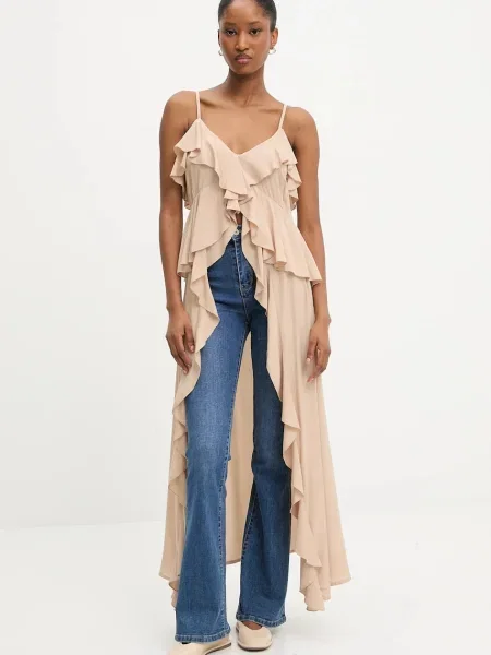 Блуза Answear.lab бежово