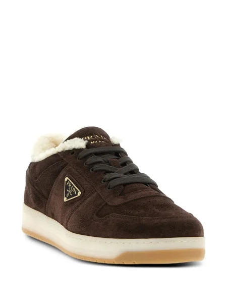 Szarvasbőr sneaker Prada barna