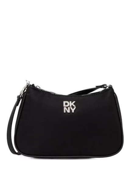 Geantă Dkny cu autograf negru
