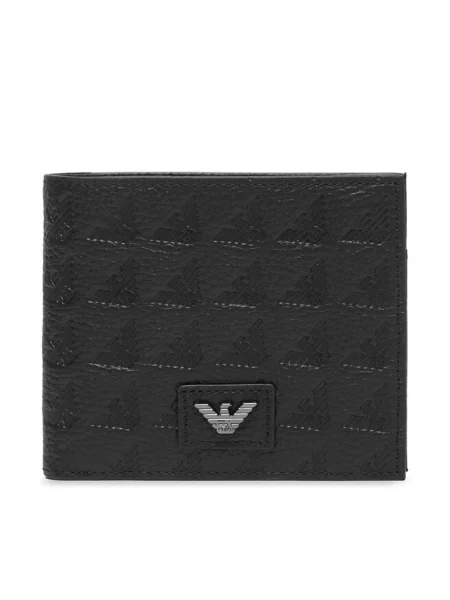 Emporio Armani Portfel czarny