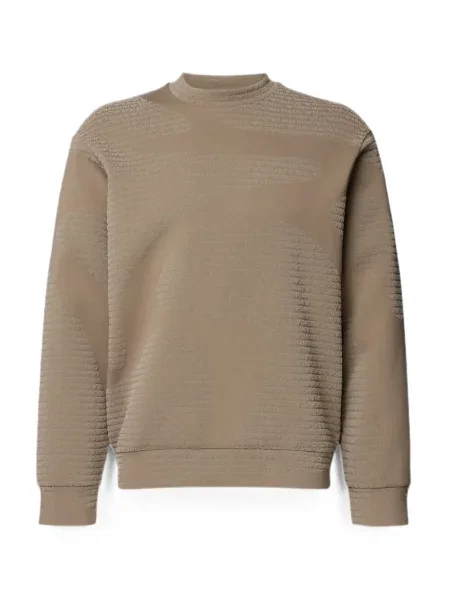Hanorac Emporio Armani cu autograf maro