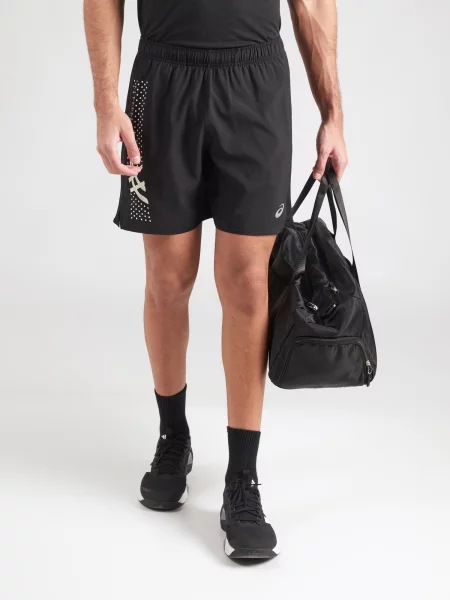 ASICS Športové nohavice čierna