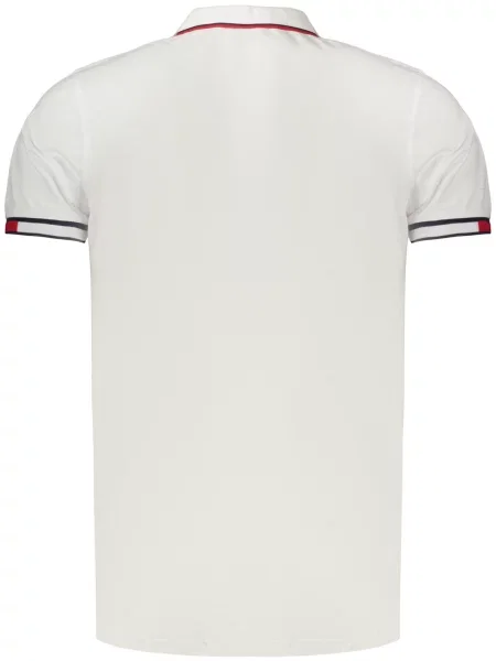 Tricou polo Norway 1963 alb