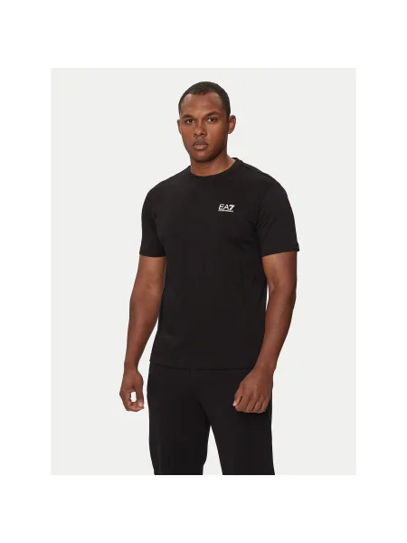 Emporio Armani Póló PJVPZ Regular Fit fekete