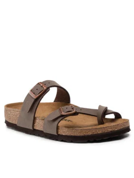 Papuci Birkenstock maro