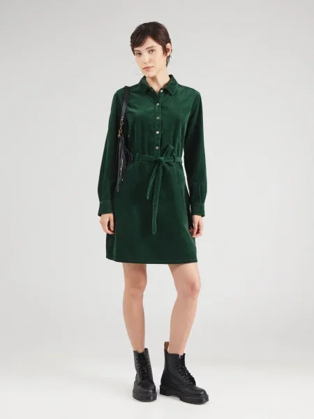 ONLY Rochie tip bluză ONLNESSA închis verde