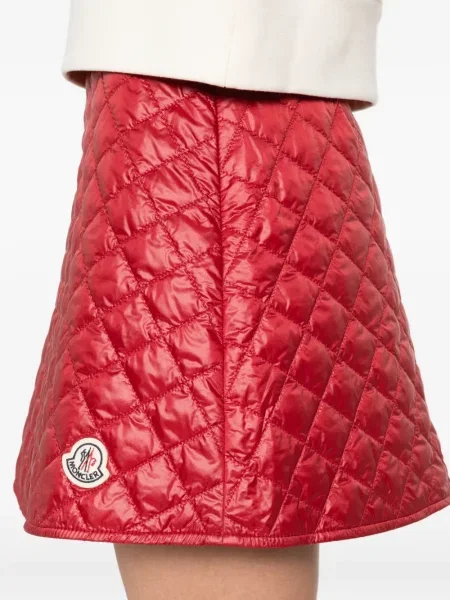 Fusta mini Moncler roșu