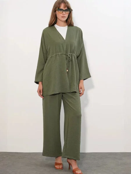 Bigdart Házi ruha Zweiteiliges Set khaki