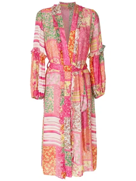 Rochie midi Clube Bossa până la genunchi de costum roz