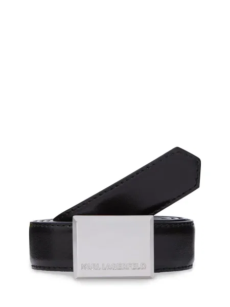 Karl Lagerfeld de piele femei negru